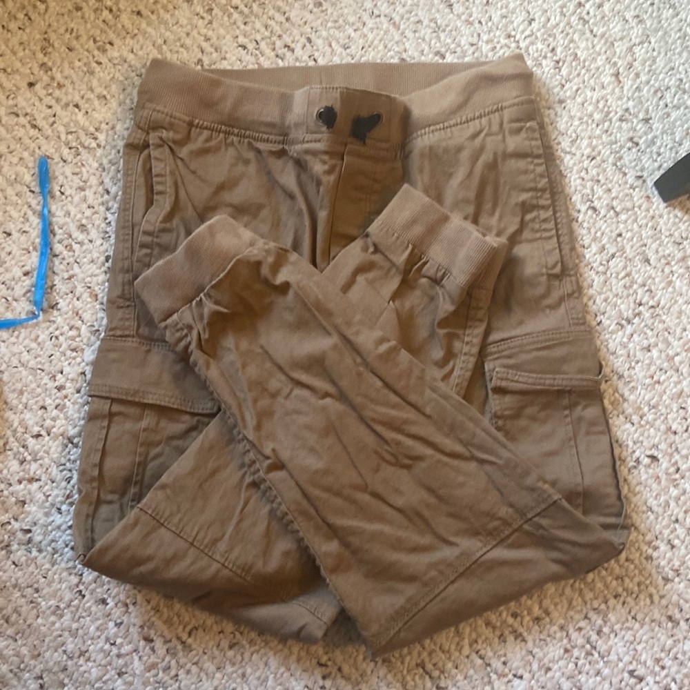 Boys size 14 khaki cargo pants H&M